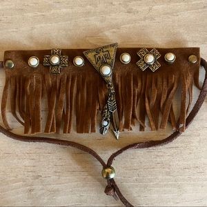 Fringe Arm Cuff 🐍